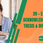 Examples of Acknowledgements